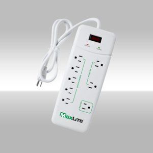 NIB Maxlite APS-8/1350J 8-Outlet Power Strip with Surge Protection